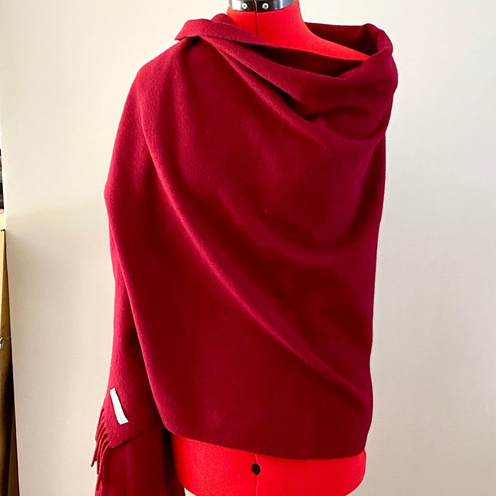 Burgundy Shawl